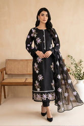 3 PIECE - EMBROIDERED LAWN SUIT