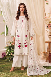 3 PIECE - EMBROIDERED LAWN SUIT