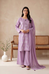 3 PIECE - EMBROIDERED LAWN SUIT