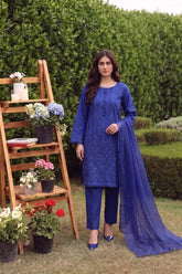 3 PIECE - EMBROIDERED LAWN SUIT