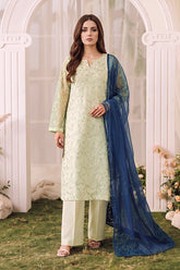 3 PIECE - EMBROIDERED LAWN SUIT