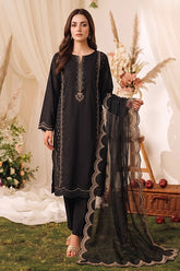 3 PIECE - EMBROIDERED LAWN SUIT
