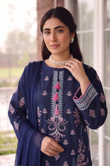 3 PIECE - EMBROIDERED LAWN SUIT
