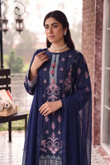 3 PIECE - EMBROIDERED LAWN SUIT