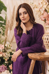3 PIECE - EMBROIDERED LAWN SUIT