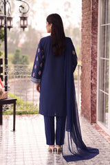 3 PIECE - EMBROIDERED LAWN SUIT