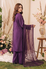 3 PIECE - EMBROIDERED LAWN SUIT