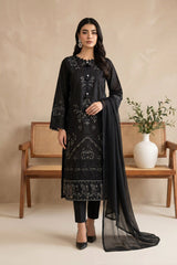 3 PIECE - EMBROIDERED LAWN SUIT