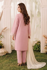 3 PIECE - EMBROIDERED LAWN SUIT