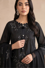3 PIECE - EMBROIDERED LAWN SUIT