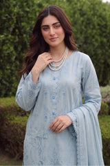 3 PIECE - EMBROIDERED LAWN SUIT
