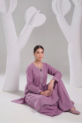 2 PIECE SOLID LAWN SUIT – DUSTY FALSA