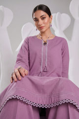 2 PIECE SOLID LAWN SUIT – DUSTY FALSA