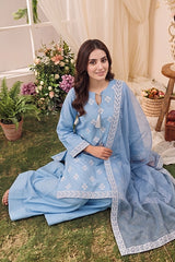 3 PIECE - EMBROIDERED LAWN SUIT