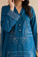 3 PIECE - EMBROIDERED LAWN SUIT