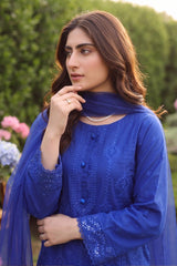 3 PIECE - EMBROIDERED LAWN SUIT