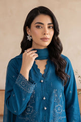 3 PIECE - EMBROIDERED LAWN SUIT