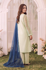 3 PIECE - EMBROIDERED LAWN SUIT