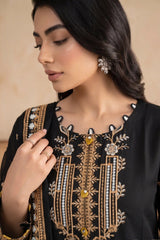 3 PIECE - EMBROIDERED LAWN SUIT