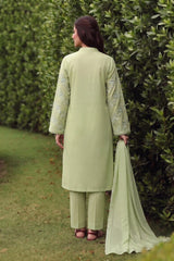 3 PIECE - EMBROIDERED LAWN SUIT