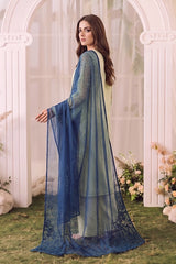 3 PIECE - EMBROIDERED LAWN SUIT