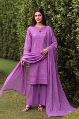 3 PIECE - EMBROIDERED LAWN SUIT