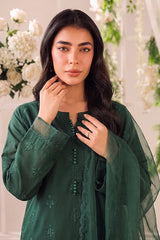 3 PIECE - EMBROIDERED LAWN SUIT
