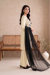 3 PIECE - EMBROIDERED LAWN SUIT