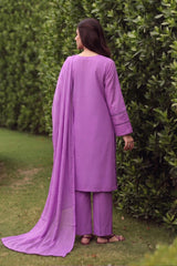 3 PIECE - EMBROIDERED LAWN SUIT