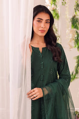 3 PIECE - EMBROIDERED LAWN SUIT