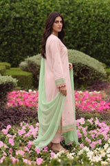 3 PIECE - EMBROIDERED LAWN SUIT