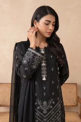 3 PIECE - EMBROIDERED LAWN SUIT