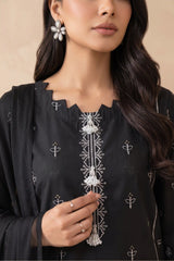 3 PIECE - EMBROIDERED LAWN SUIT