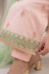 3 PIECE - EMBROIDERED LAWN SUIT