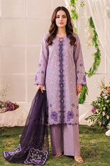 3 PIECE - EMBROIDERED LAWN SUIT