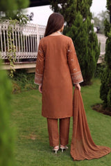 3 PIECE - EMBROIDERED LAWN SUIT