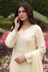 3 PIECE - EMBROIDERED LAWN SUIT