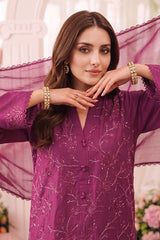3 PIECE - EMBROIDERED LAWN SUIT