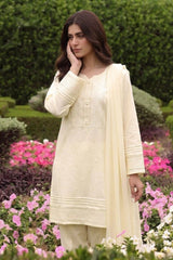 3 PIECE - EMBROIDERED LAWN SUIT