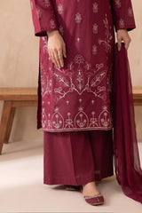3 PIECE - EMBROIDERED LAWN SUIT