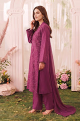 3 PIECE - EMBROIDERED LAWN SUIT