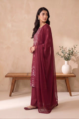 3 PIECE - EMBROIDERED LAWN SUIT
