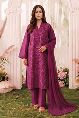3 PIECE - EMBROIDERED LAWN SUIT