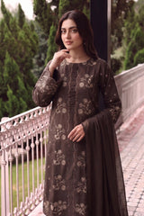 3 PIECE - EMBROIDERED LAWN SUIT