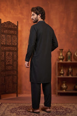 COOL BLACK MENS STITCHED