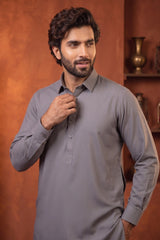 COOL GREY MENS STITCHED