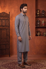 COOL GREY MENS STITCHED