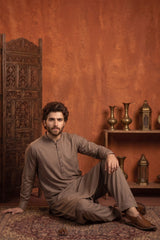 COOL LIGHT BROWN MENS STITCHED