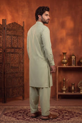 COOL PISTACHIO GREEN MENS STITCHED