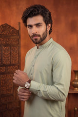 COOL PISTACHIO GREEN MENS STITCHED